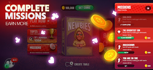 Gin Rummy Extra - Online Rummy ekran görüntüsü