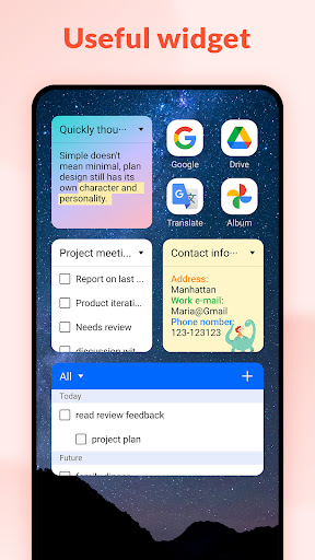 Nice Color Note,ToDo, Calendar ekran görüntüsü