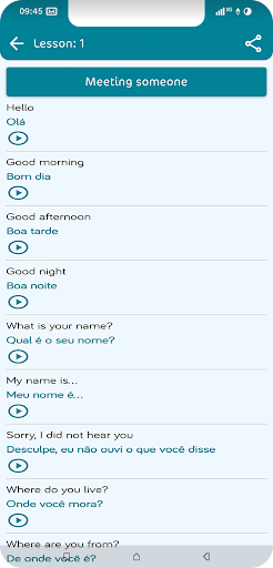 Learn Portuguese: Speak Fast ekran görüntüsü