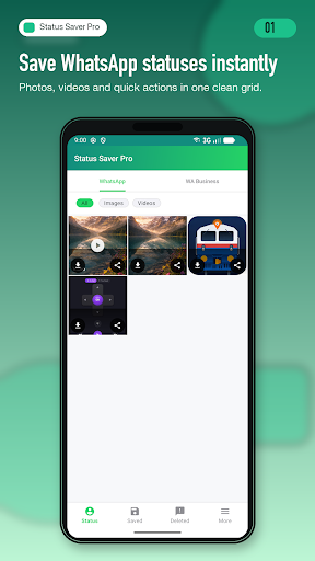 Status Saver Pro: Video Saver ekran görüntüsü