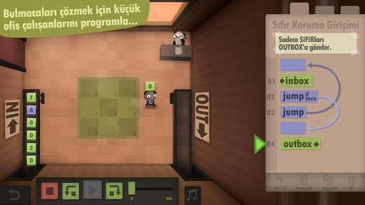 Human Resource Machine ekran görüntüsü