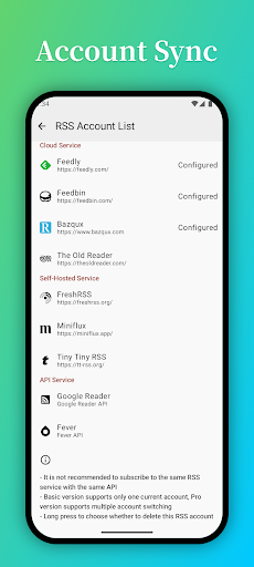 Agr Reader: Smart RSS Reader ekran görüntüsü