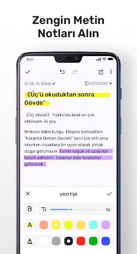 Mind Notes: Notlar Defter Not ekran görüntüsü
