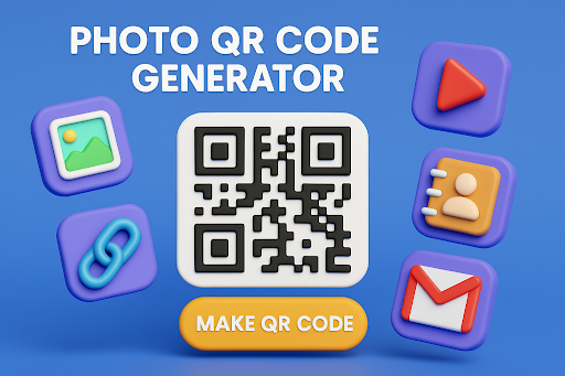 Photo QR Code Generator ekran görüntüsü