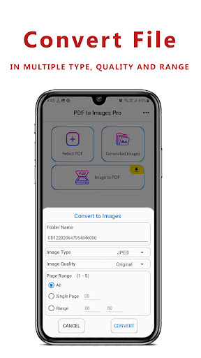 PDF to JPG Converter Pro ekran görüntüsü