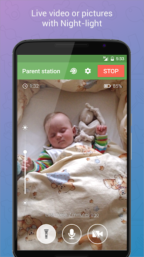 Baby Monitor 3G (Trial) ekran görüntüsü
