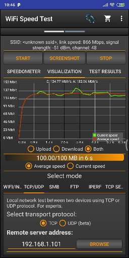 WiFi Speed Test Pro ekran görüntüsü