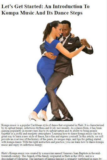 How to Kompa Dance ekran görüntüsü