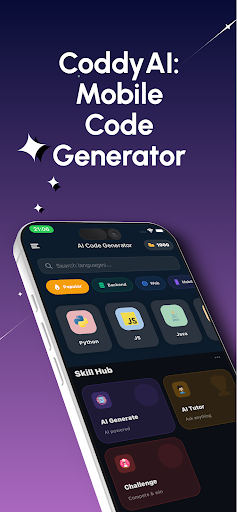 AI Code Generator & CodeEditor ekran görüntüsü
