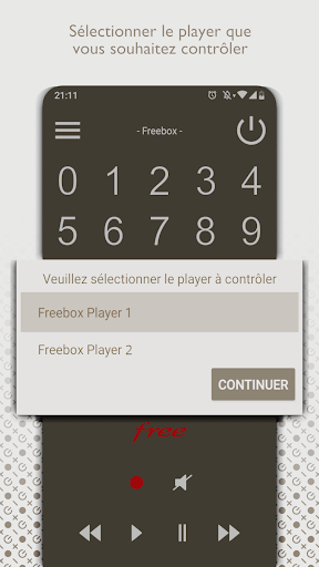 Fbx Télécommande ekran görüntüsü