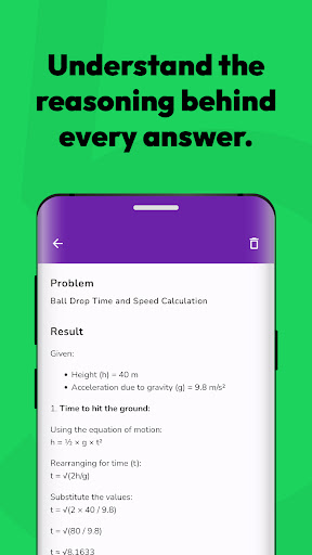 Physics AI Problem Solver ekran görüntüsü