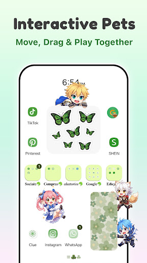 Shimeji Desktop Pet Live Anime ekran görüntüsü