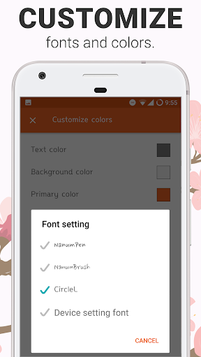 Diary with voice input & PIN ekran görüntüsü