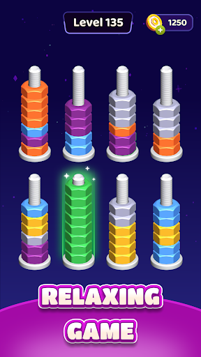 Nut Sort Blast: Color Puzzle ekran görüntüsü