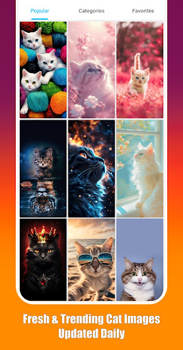 Cute Cats & Kittens Wallpapers ekran görüntüsü