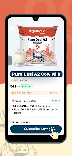 Doodhvale Farms: Milk Delivery ekran görüntüsü