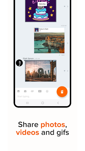 Voxer Telsiz Bas-Konuş ekran görüntüsü