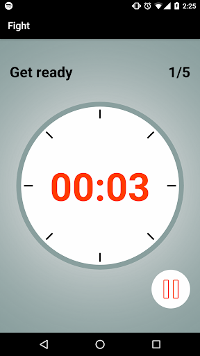 Boxing Round Interval Timer ekran görüntüsü