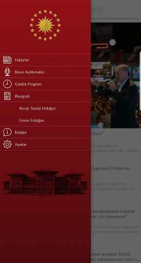 Türkiye Cumhuriyeti Cumhurbaşk ekran görüntüsü