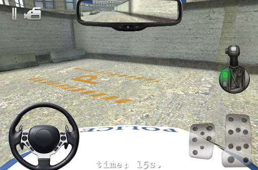Police Car Parking Driver 3D ekran görüntüsü