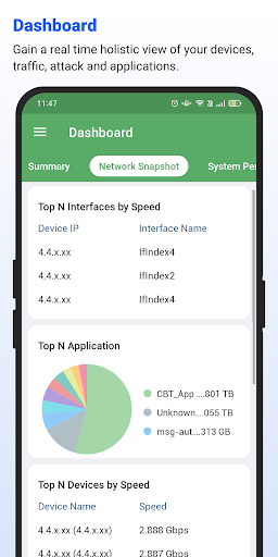 NetFlow Analyzer ekran görüntüsü