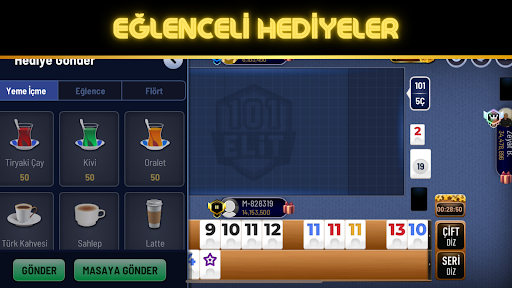 101 Yüzbir Okey Elit ekran görüntüsü