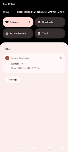 Internet Speed Meter ekran görüntüsü