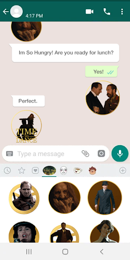 The King's Man Stickers ekran görüntüsü