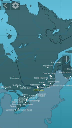 Canada Map Quiz ekran görüntüsü