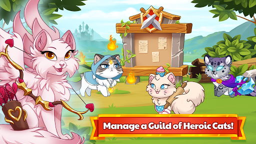 Castle Cats - Idle Hero RPG ekran görüntüsü