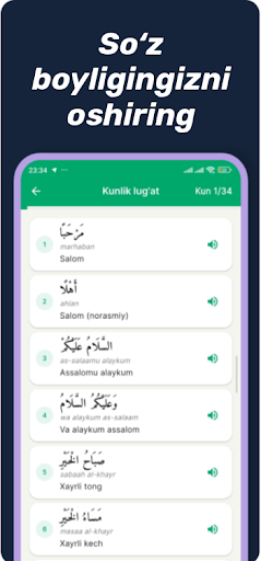 Arabic Language Learning ekran görüntüsü