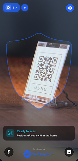 sQRs | Güvenli QR kod tarayıcı ekran görüntüsü