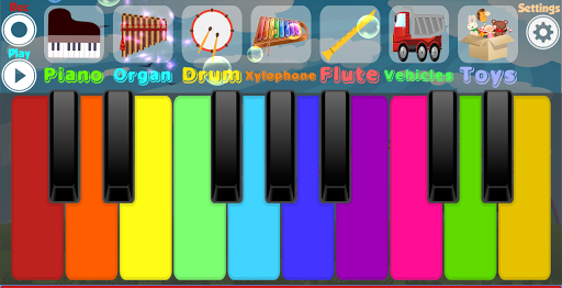 Kids Piano ekran görüntüsü