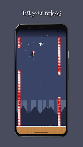 Santa Flight - Tap to Fly Game ekran görüntüsü