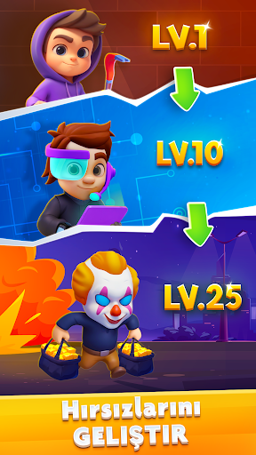 Merge Robbers: Idle Merging ekran görüntüsü