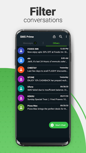 SMS Prime ekran görüntüsü