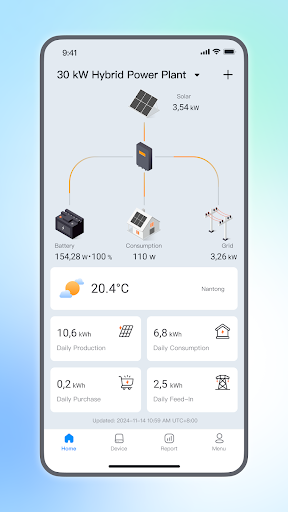 SOLARMAN Smart ekran görüntüsü