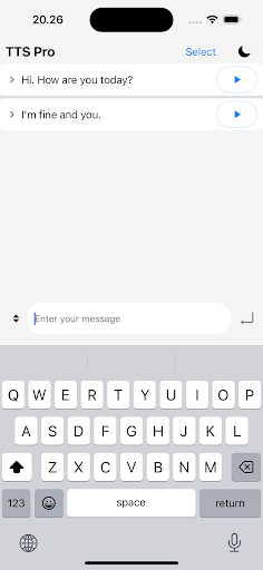 Text to Speech TTS Pro ekran görüntüsü