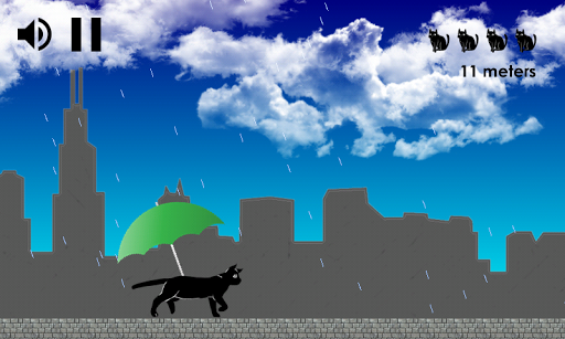 Cat in the rain ekran görüntüsü