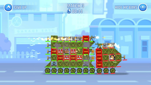 Boom-Boom Cars: Craft & Fight! ekran görüntüsü