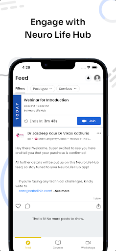 Neuro Life Hub ekran görüntüsü