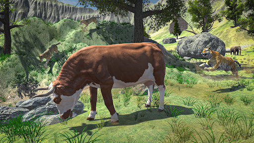 Cow Real Animal Rampage ekran görüntüsü