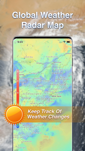 Hava Tahmini & Widget & Radar ekran görüntüsü