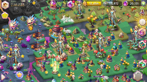 Merge Magic Princess: Tap Game ekran görüntüsü