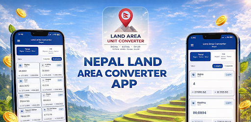Nepal Land Area Converter App ekran görüntüsü