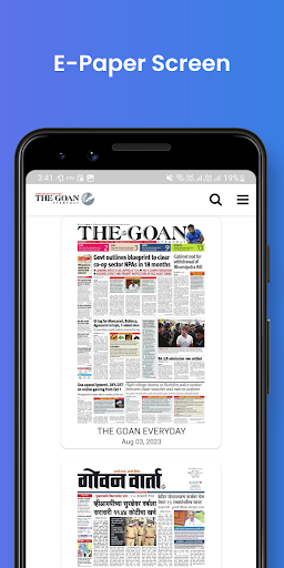 The Goan E-Paper ekran görüntüsü