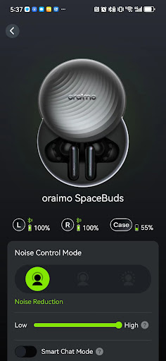 oraimo sound ekran görüntüsü