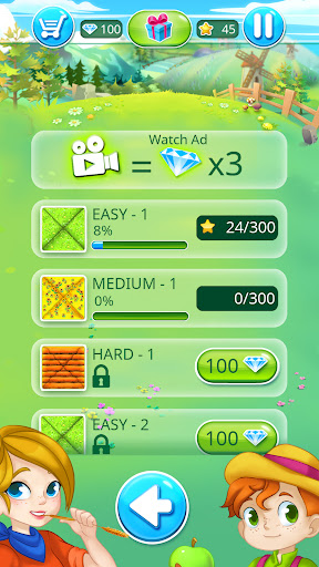 Happy Farm: field's puzzle ekran görüntüsü