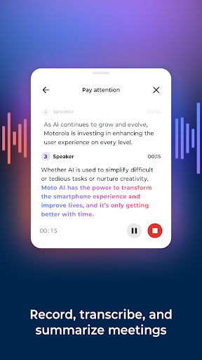 Moto AI ekran görüntüsü