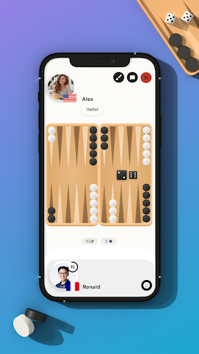Tavla Çevrimiçi - Backgammon ekran görüntüsü
